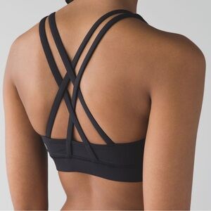 Lululemon Energy Sports Bra Black 6